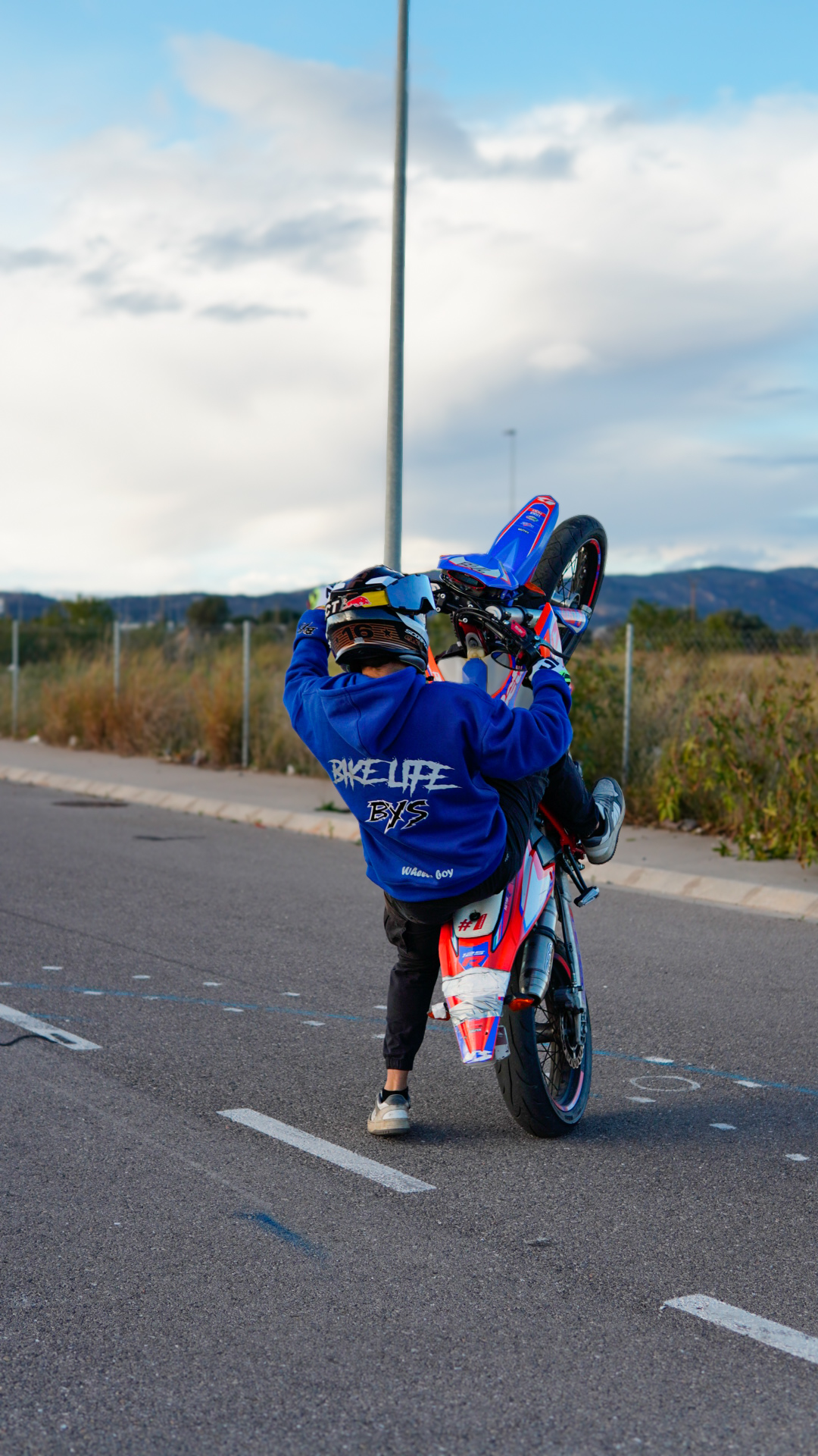 Sudadera Bikelife Azul 2