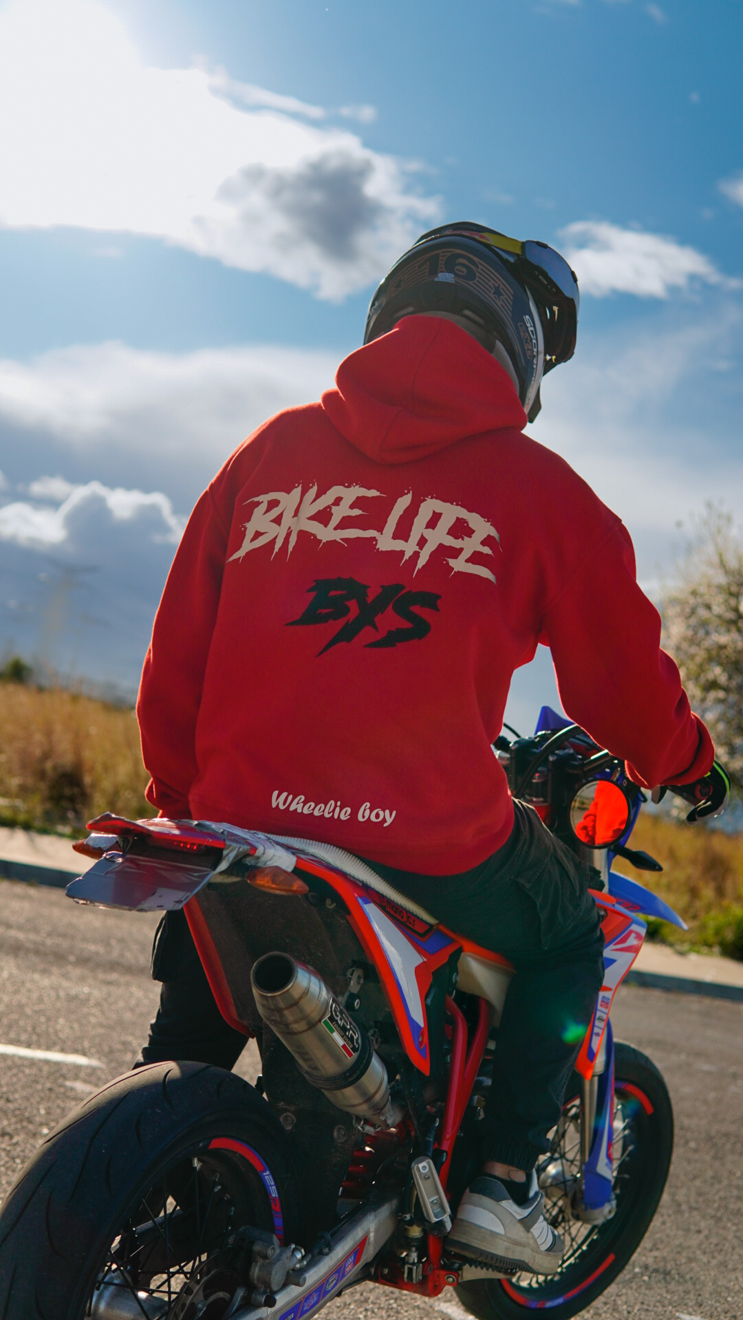 Sudadera Bikelife Roja 2